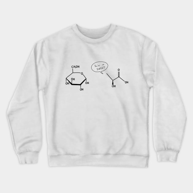 Glucose: so sweet Crewneck Sweatshirt by Andropov